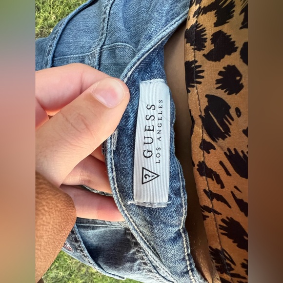 Vintage 90s GUESS High Waisted Skirt Size 26 - Picture 5 of 6